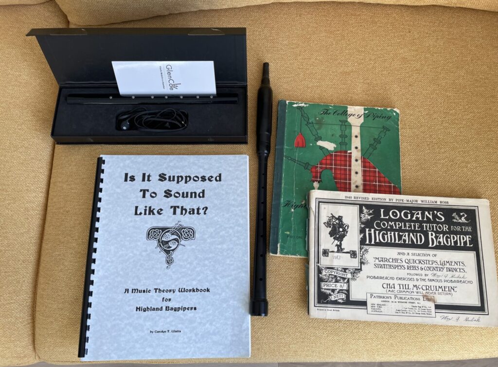 what to buy when learning bagpipes